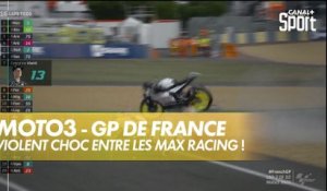 Chute impressionnante entre coéquipiers Moto3 - SHARK Helmets GP de France