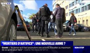Champigny-sur-Marne: les mortiers d'artifice, une arme de plus en plus utilisée pour viser les forces de l'ordre