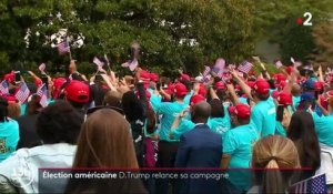 Élection américaine : Donald Trump relance sa campagne