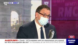 Aurélien Rousseau (directeur de l'ARS Île-de-France): "Dans les lits de réanimation, 24% des malades sont dans le privé"