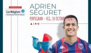 L'essai d'Adrien Seguret à Perpignan, saison 2020-2021