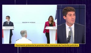 Insécurité : "Gérald Darmanin et Marlène Schiappa ont un goût très prononcé pour le baratin politique", accuse Aurélien Pradié