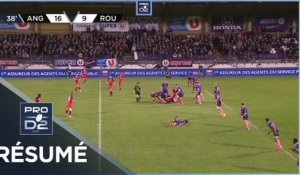 PRO D2 - Résumé SA XV Charente-Rouen Normandie Rugby: 24-28 - J5 - Saison 2020/2021