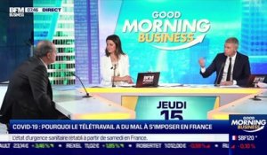Jean-Christophe Sciberras (DRH): Emmanuel Macron préconise "deux à trois jours de télétravail par semaine" - 15/10