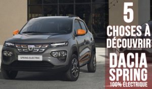 Dacia Spring, 5 choses à savoir sur la citadine low-cost zéro émission