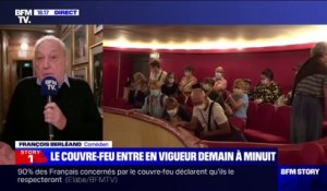 Couvre-feu: pour François Berléand, "il faut bien faire des annonces pour que les Français se responsabilisent" car ils "ne sont pas respectueux"