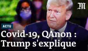 Trump s’explique sur le Covid-19, ses dettes et QAnon