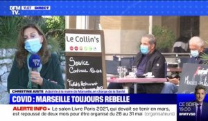Couvre-feu: l'adjointe à la mairie de Marseille Christine Juste demande "des moyens associés aux mesures"