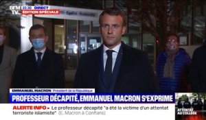 Emmanuel Macron: "Nous ferons bloc, ils ne passeront pas"