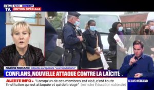 Professeur décapité: pour Nadine Morano, "il faut arrêter de laisser venir en France des gens qui n'acceptent pas notre mode de vie"