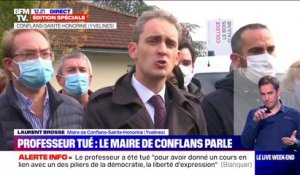 "Nous nous relèverons": le maire de Conflans-Sainte-Honorine prend la parole après l'attentat dans sa commune