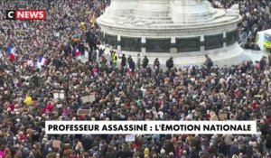 Professeur assassiné : l'émotion nationale