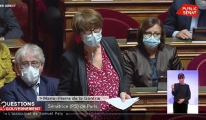Marie-Pierre de la Gontrie (PS) accuse Darmanin d’« écorner notre Etat de droit »