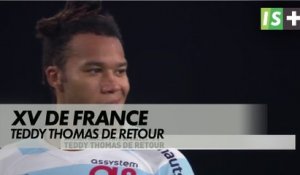 Teddy Thomas de retour chez les Bleus