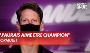 Romain Grosjean : "J'aurais aimé être champion du monde"
