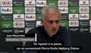 1e j. - Mourinho chambre Højbjerg en le comparant à Zidane