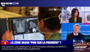 Story 3 : Emmanuel Macron en visite à l'hôpital de Pontoise - 23/10