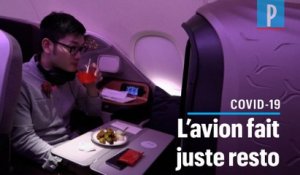Singapour : le succès des repas servis à bord d’un A380 cloué au sol