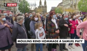 Moulins rend hommage à Samuel Paty