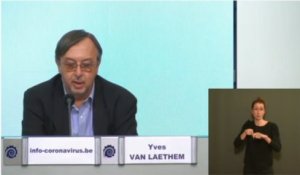 Coronavirus: Yves Van Laethem adresse un message aux citoyens avant les vacances de Toussaint