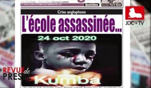 REVUE DE PRESSE CAMEROUNAISE DU 26 OCTOBRE 2020