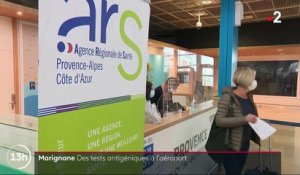 Aéroport de Marseille : des tests antigéniques mis à disposition des voyageurs