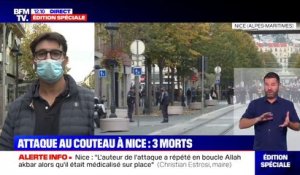 David-Olivier Reverdy (Alliance Police Nationale) sur l'attaque à Nice: "La menace est tellement diffuse qu'il était difficile de la prévenir"