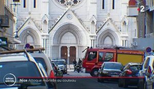 Attaque à Nice: Le bilan s'alourdit à 3 morts dont deux femmes et plusieurs blessés - L'auteur de l'attaque a été interpellé - Le parquet national antiterroriste saisi