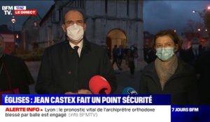"Notre détermination ne faiblira pas": Jean Castex réagit à l'attaque sur un prêtre à Lyon
