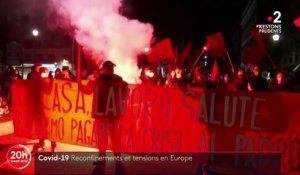 Barcelone, Madrid, Rome... Les reconfinements suscitent des tensions dans des grandes villes européennes