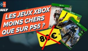 XBOX : des jeux MOINS CHERS que les jeux PS5 ? - JVCom Daily