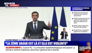 Olivier Véran sur le confinement: "Si nous n'avions rien fait, il y aurait eu quelque 9000 malades atteints du coronavirus à la mi-novembre dans les réanimations"