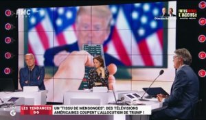 Les tendances GG: Un "tissu de mensonges", des télévisions américaines coupent l'allocution de Trump ! - 06/11