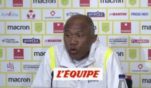 Kombouaré : «Bien sûr qu'on est favoris» - Foot - Barrages L1 - Nantes