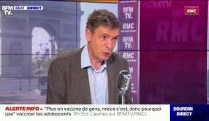 Pour le professeur Éric Caumes, la campagne de vaccination en France "est bien gérée"