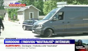 Dordogne: l'individu a été neutralisé et blessé par balle