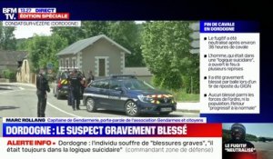 Dordogne: le suspect neutralisé est gravement blessé