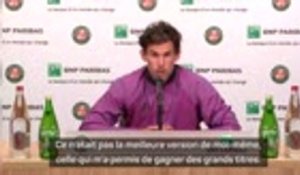 Roland-Garros - Thiem : "Pas le vrai moi"