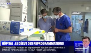 Des hôpitaux entament la reprogrammation des opérations non-urgentes