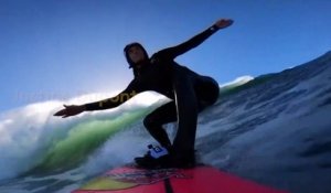 Surf : Justine Dupont réussit le ride de l'année