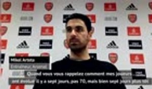 8e j. - Arteta : "Une défaite qui fait très mal"