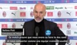 7e j. - Pioli : "Élever encore notre niveau de jeu"