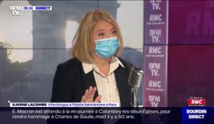 Covid-19: Karine Lacombe confirme le "frémissement" de l'épidémie dans certaines régions, dont l'Île-de-France