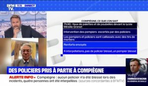 Policiers pris à partir à Compiègne: selon le maire de la ville, "le calme est revenu"