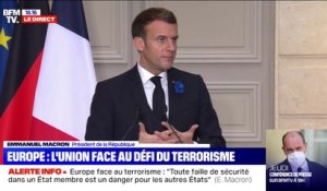 Emmanuel Macron: "Nous devons travailler à une refonte de l'espace Schengen"