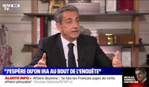 Nicolas Sarkozy sur l’affaire libyenne: "Ce dossier n’est truffé que de faux"
