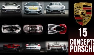 "Porsche Unseen", les 15 concept-cars inédits !