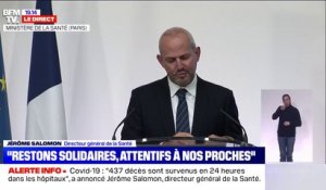 Jérôme Salomon: "La santé mentale des Français s'est de nouveau dégradée entre fin septembre et début novembre"