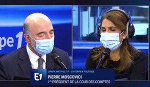 "Ce n’est pas sérieux de dire qu’on ne remboursera pas la dette", explique Moscovici