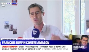 François Ruffin demande qu'Amazon "paye ses impôts en France"